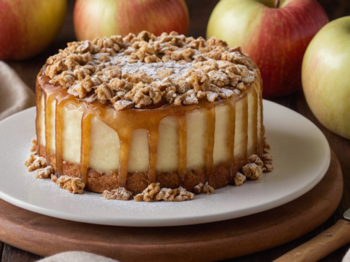 Gâteau aux Pommes Fondant et Croustillant