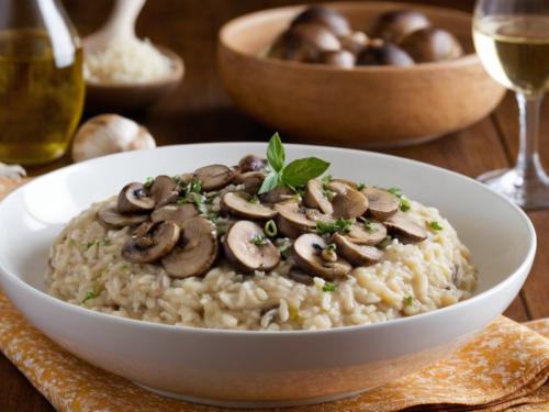 Risotto Cookeo aux Champignons