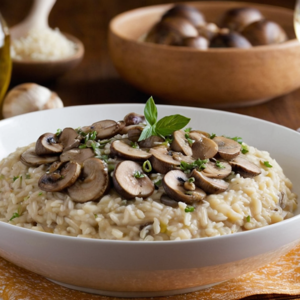 Risotto Cookeo aux Champignons