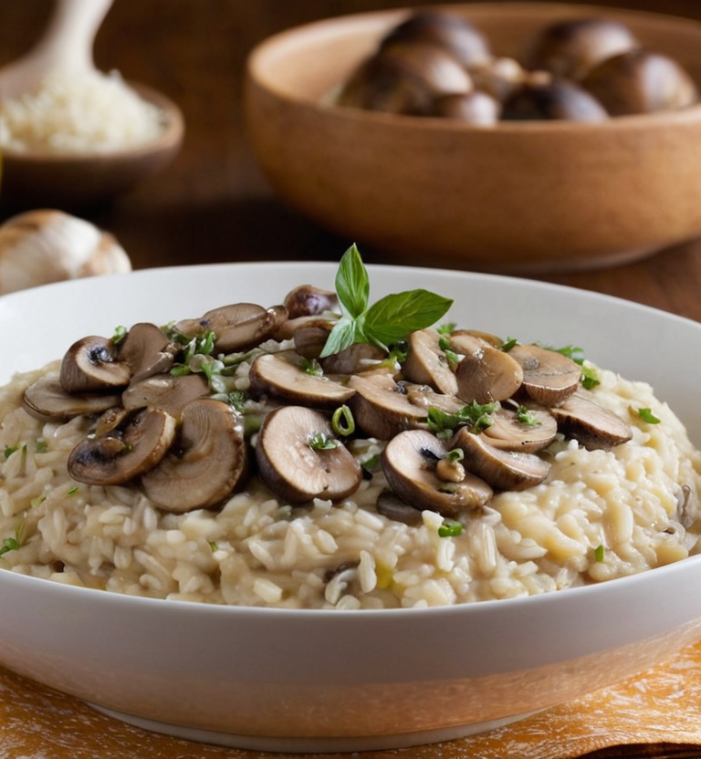 Risotto Cookeo aux Champignons