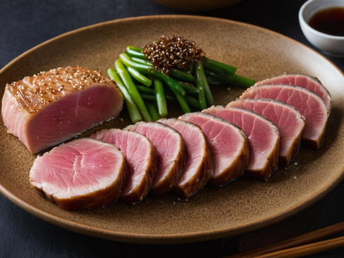 Tataki de thon rouge