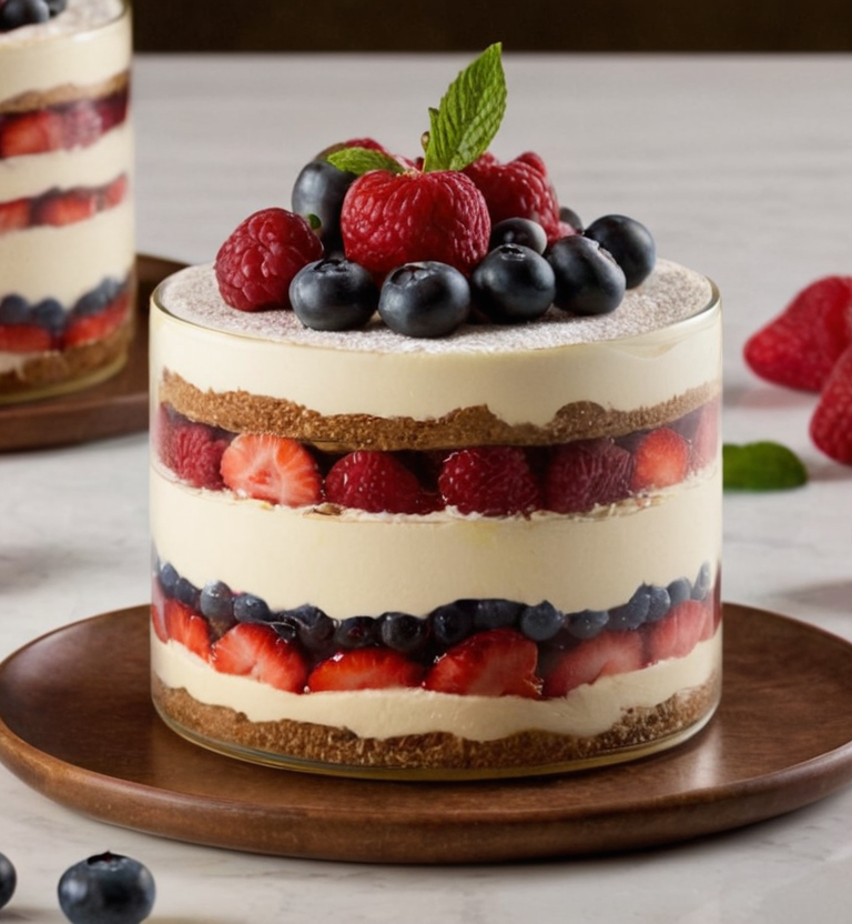 Tiramisu aux Fruits Rouges