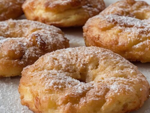 Beignets aux pommes à la poêle