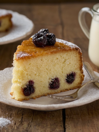 Gâteau de Semoule aux Raisins