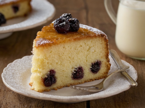 Gâteau de Semoule aux Raisins