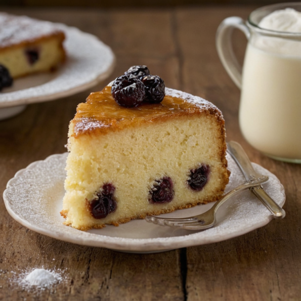 Gâteau de Semoule aux Raisins