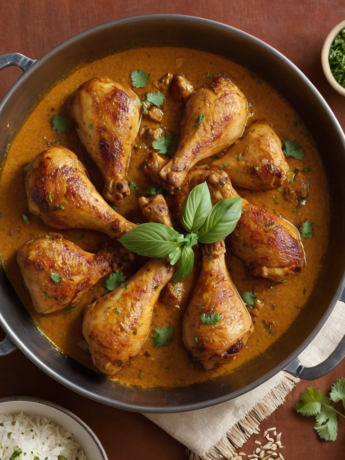 Pilons de Poulet à l’Indienne