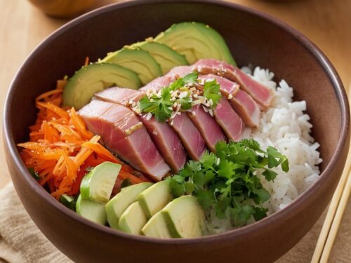 Poke Bowl au Tataki de Thon