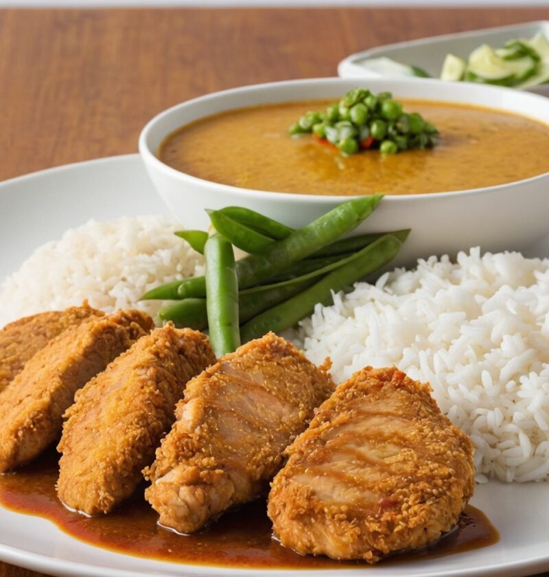 Poulet Katsu curry