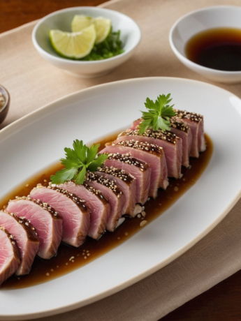 Tataki de Thon au Sésame