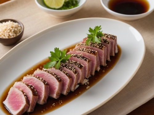 Tataki de Thon au Sésame