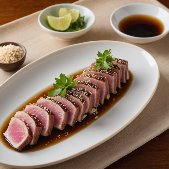 Tataki de Thon au Sésame