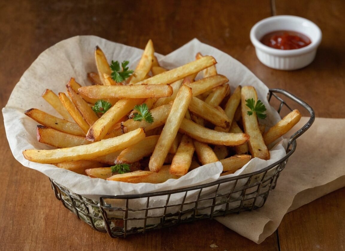 Comment Faire Des Frites Croustillantes à La Maison