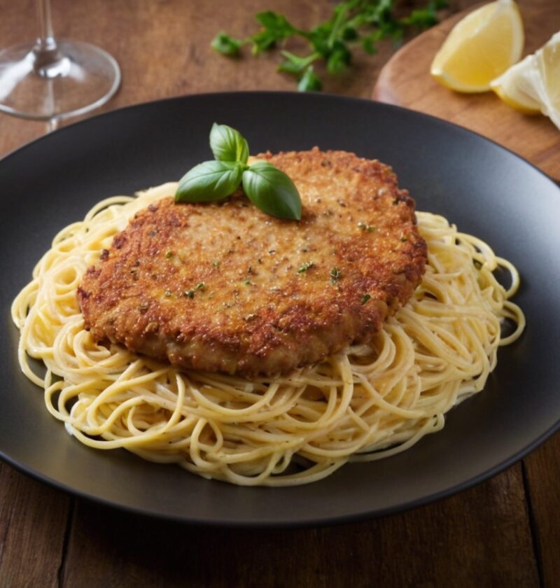 Escalope de veau milanaise