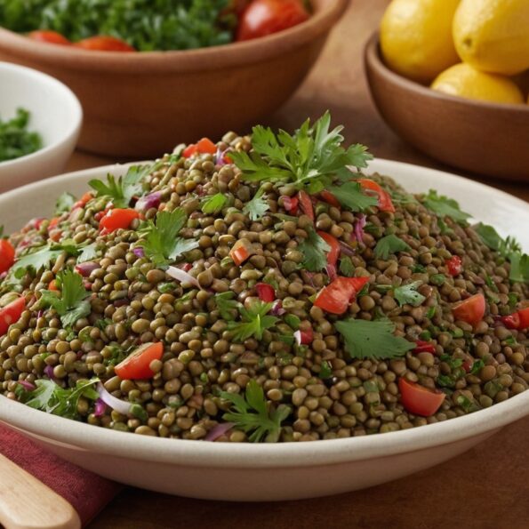 salade de lentilles marocaine