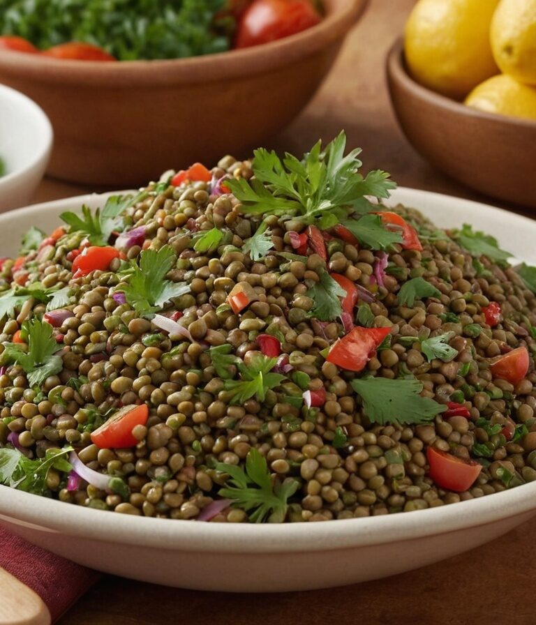 salade de lentilles marocaine