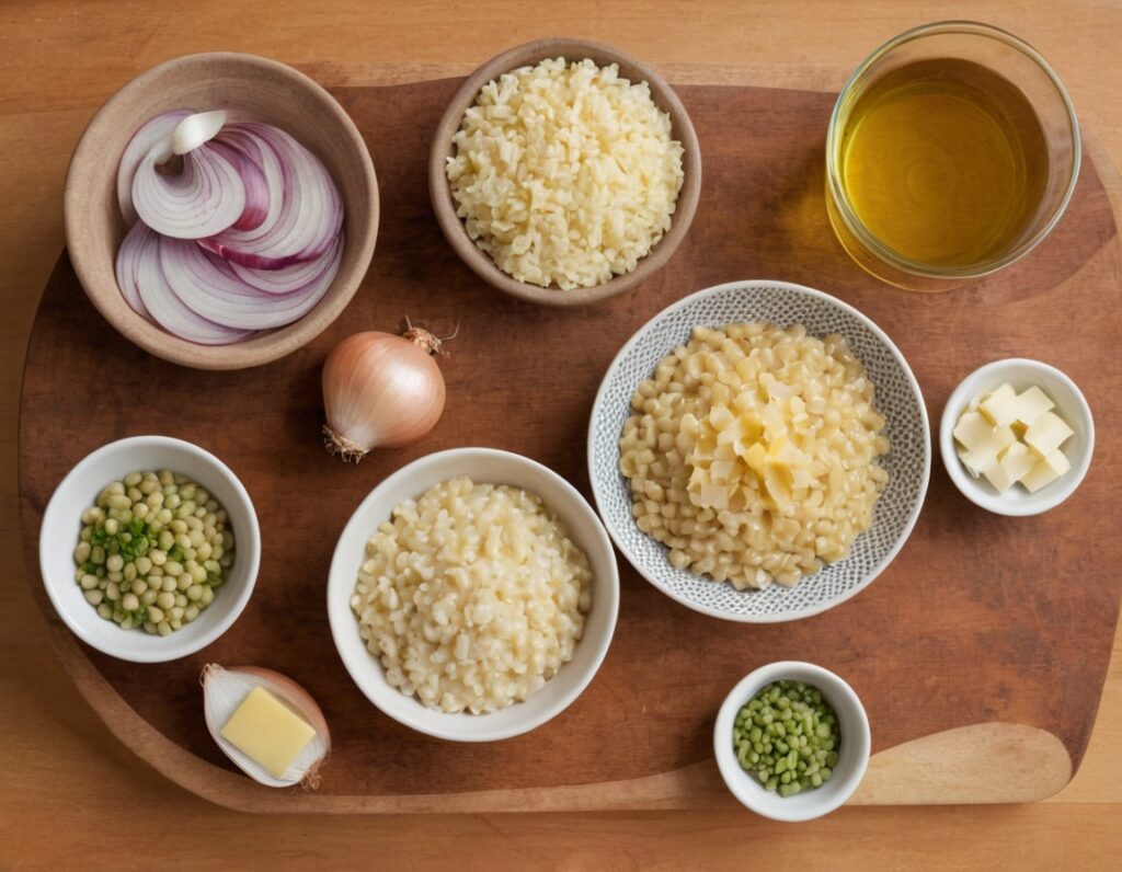 Risotto de Coquillettes ingrédients