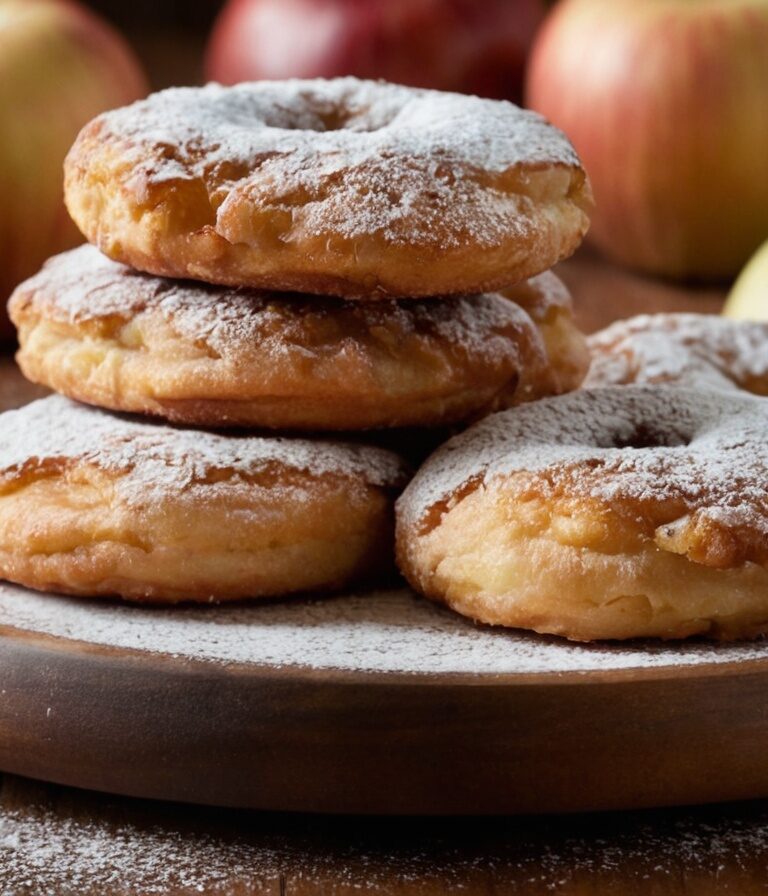 beignets aux pommes à l'ancienne