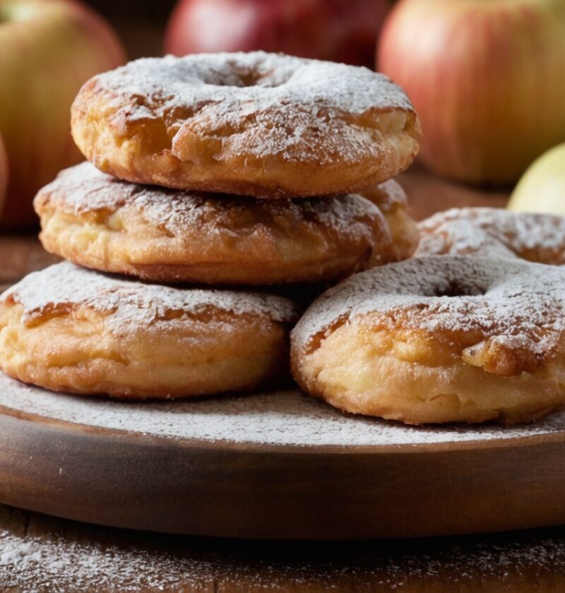 beignets aux pommes à l'ancienne