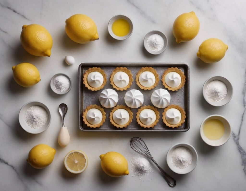 tartelettes au citron meringuées ingrédients